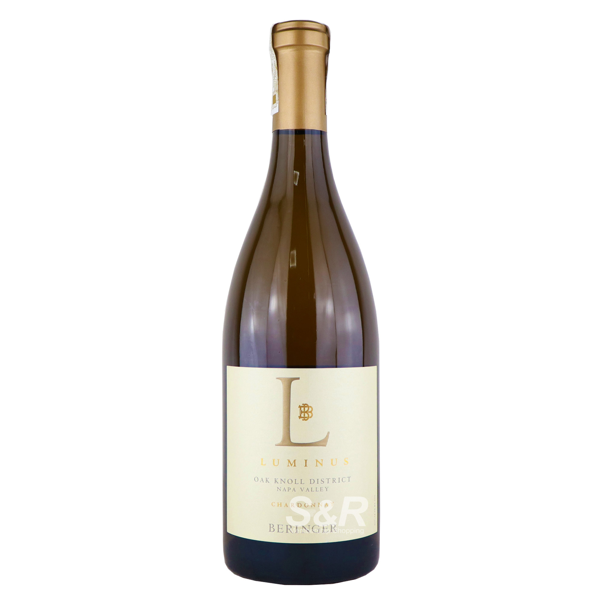 Beringer Luminus Oak Knoll District Chardonnay Wine 750mL Beringer Luminus Oak Knoll District Chardonnay Wine 750mL